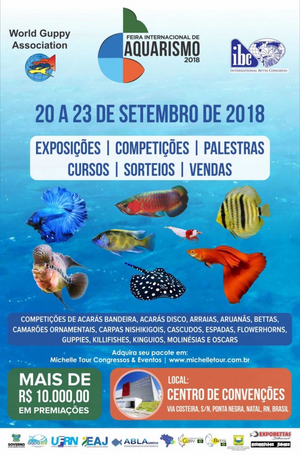 RESULTADOS - Feira Internacional de Aquarismo @ Natal, RN - CCG